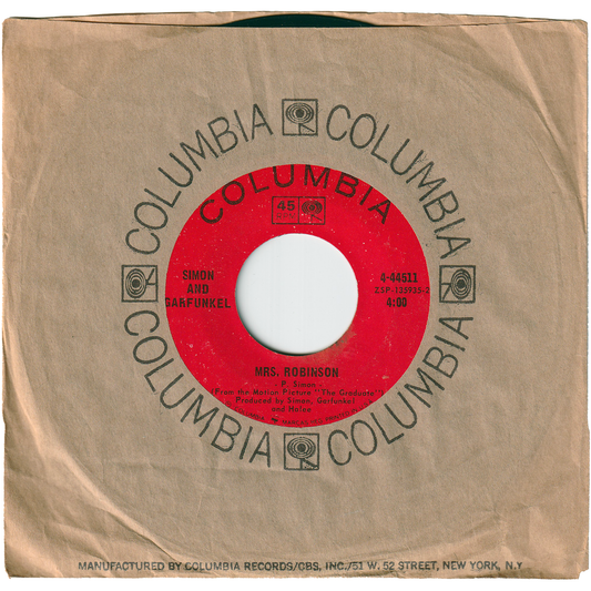 Simon & Garfunkel - Mrs. Robinson / Old Friends/Bookends