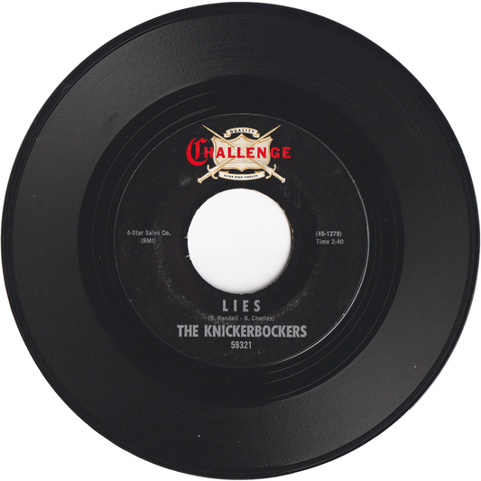 The Knickerbockers - Lies / The Coming Generation