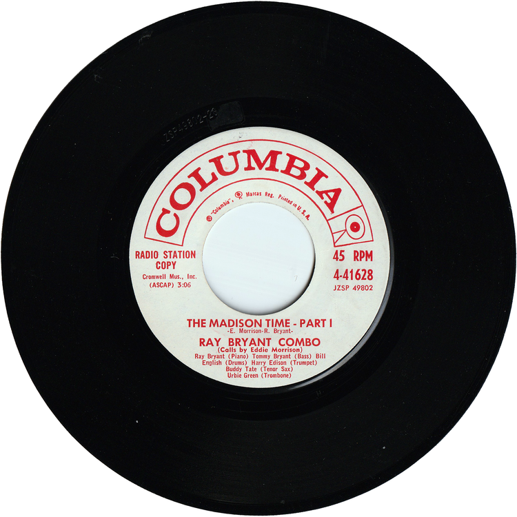 Ray Bryant Combo - The Madison Time Part 1 / The Madison Time Part 2 [Vinyl, Promo]