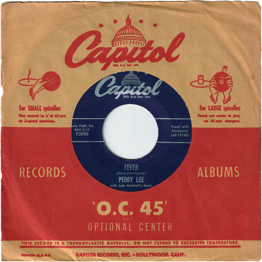 Peggy Lee - Fever / You Don't Know