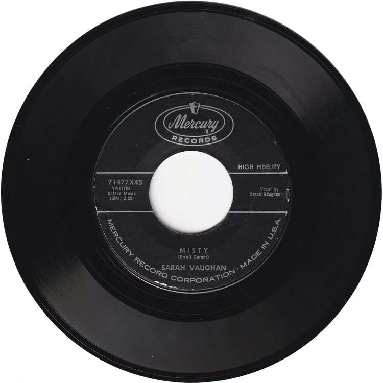 Sarah Vaughan - Broken-Hearted Melody / Misty [AS-IS]