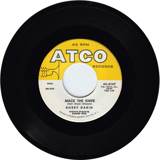 Bobby Darin - Mack The Knife / Was There A Call For Me [AS-IS]