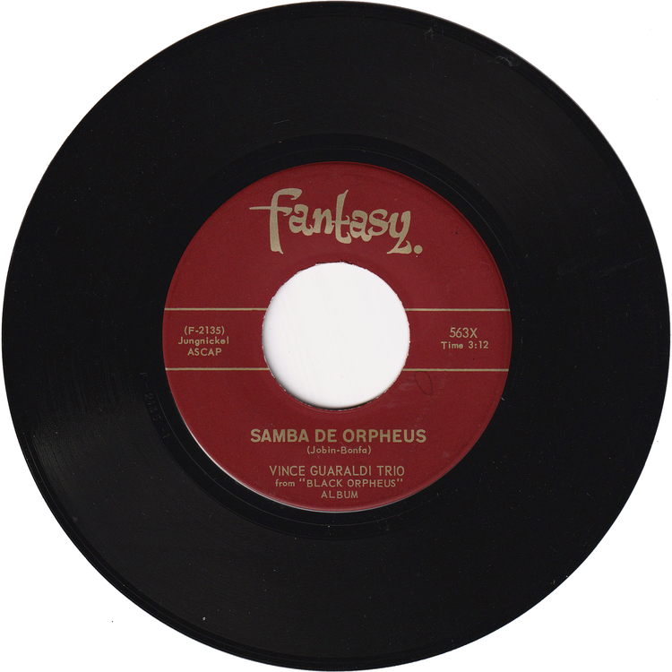 Vince Guaraldi Trio - Cast Your Fate To The Wind / Samba De Orpheus [Indianapolis Pressing]