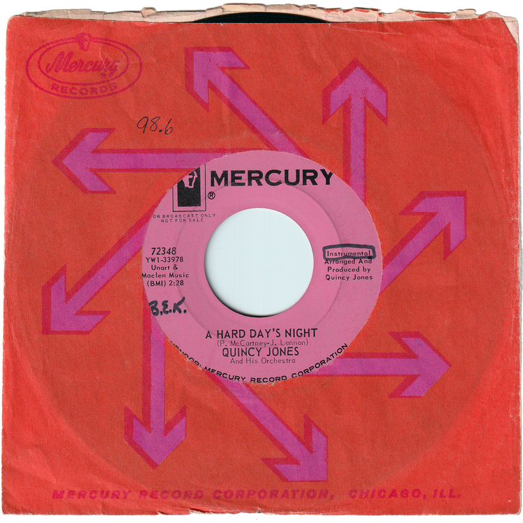 Quincy Jones & his Orchestra - A Hard Day's Night / Soul