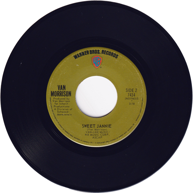 Van Morrison - Domino / Sweet Jannie [Canada]