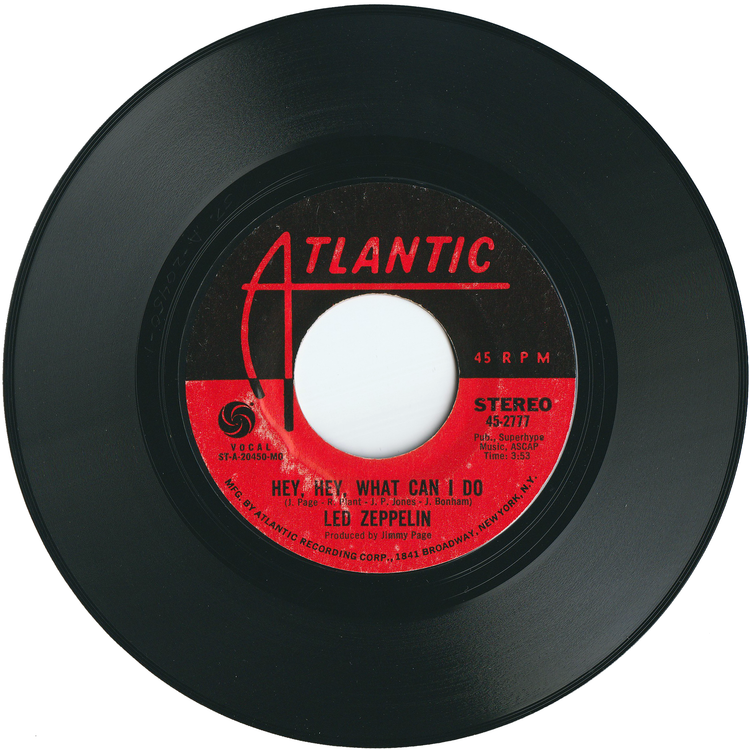 Led Zeppelin - Immigrant Song / Hey, Hey, What Can I Do [Styrene, Monarch Pressing]