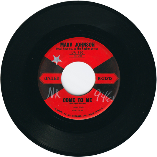 Marv Johnson - Come To Me / Whisper [Vinyl]