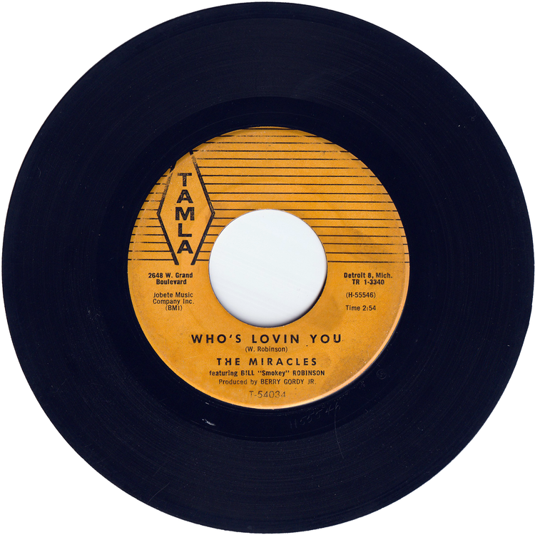 The Miracles - Shop Around / Who's Lovin You [Vinyl, Monarch Pressing]