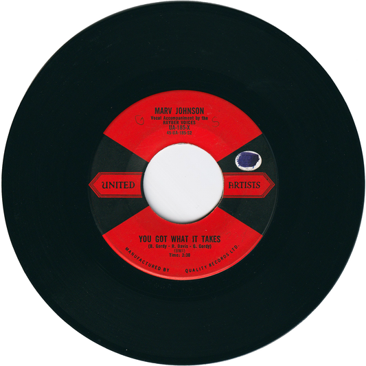 Marv Johnson - You Got What It Takes / Don't Leave Me [Canada]