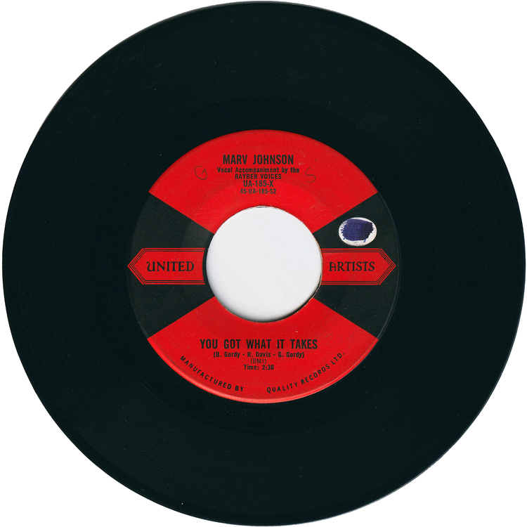 Marv Johnson - You Got What It Takes / Don't Leave Me [Canada]
