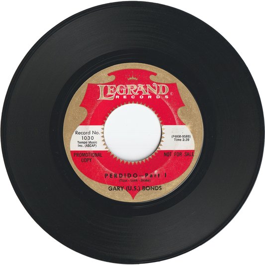 Gary "U.S." Bonds - Perdido Part 1 / Perdido Part 2 [Promo]