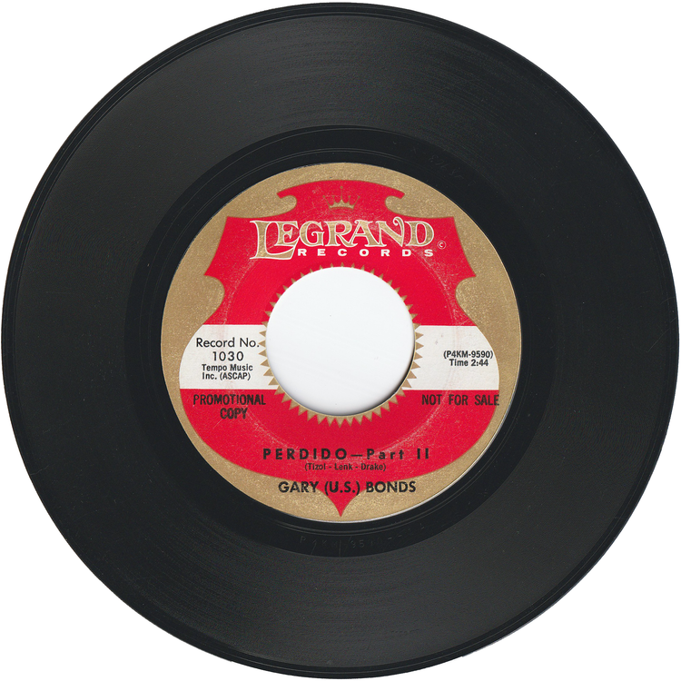Gary "U.S." Bonds - Perdido Part 1 / Perdido Part 2 [Promo]