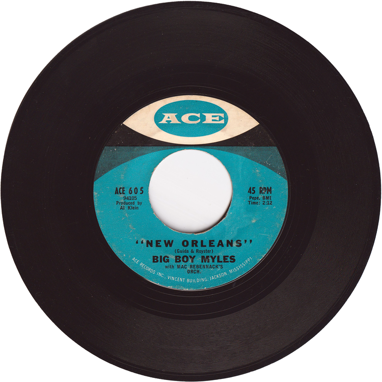 Big Boy Myles - New Orleans / Gray Bonnet [Styrene]