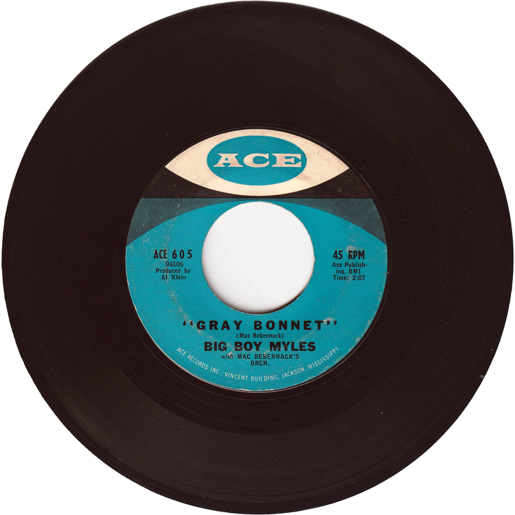 Big Boy Myles - New Orleans / Gray Bonnet [Styrene]