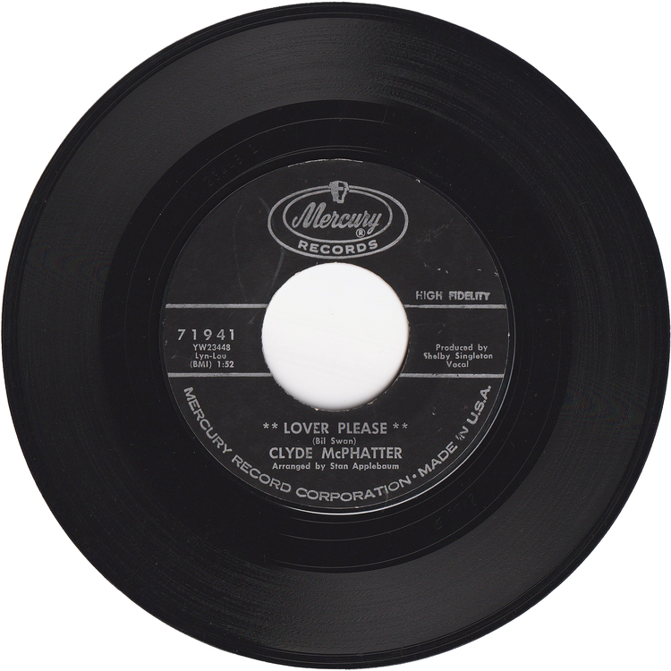 Clyde McPhatter - Lover Please / Let's Forget About The Past