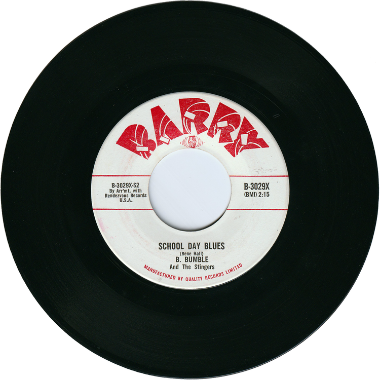 B. Bumble & The Stingers - Bumble Boogie / School Day Blues [Canada]