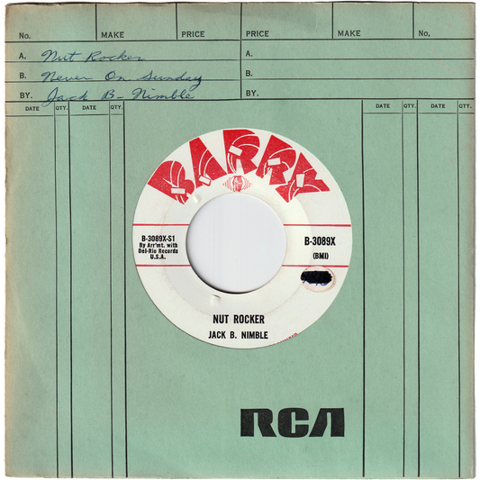 Jack B. Nimble - Nut Rocker / Never On Sunday [Promo]