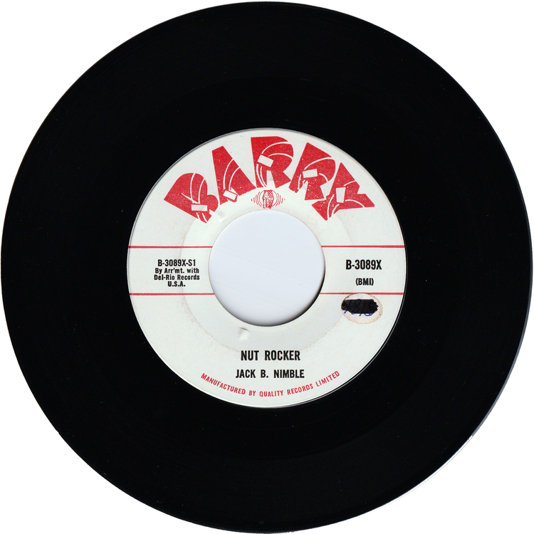 Jack B. Nimble - Nut Rocker / Never On Sunday [Promo]