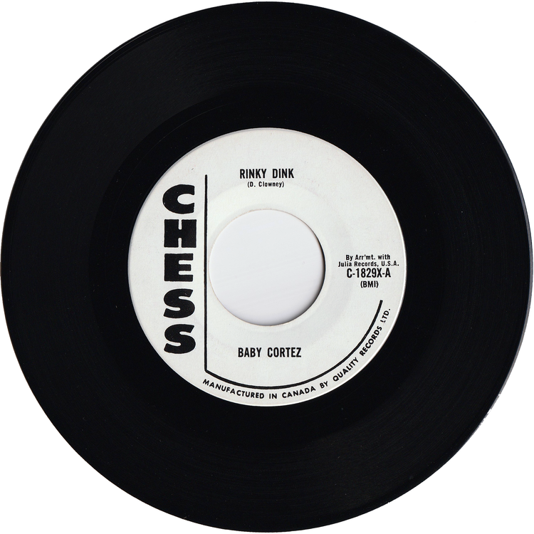 Dave 'Baby' Cortez - Rinky Dink / Getting Right [Canada]