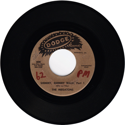 The Megatons - Shimmy, Shimmy, Walk Part 1 / Shimmy, Shimmy, Walk Part 2