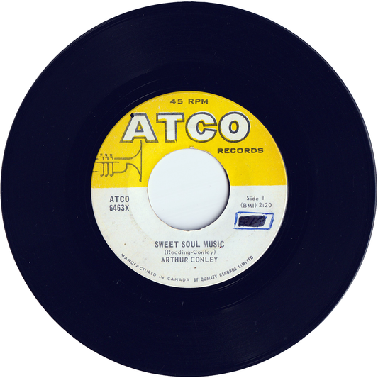 Arthur Conley - Sweet Soul Music / Let's Go Steady Again [Canada]