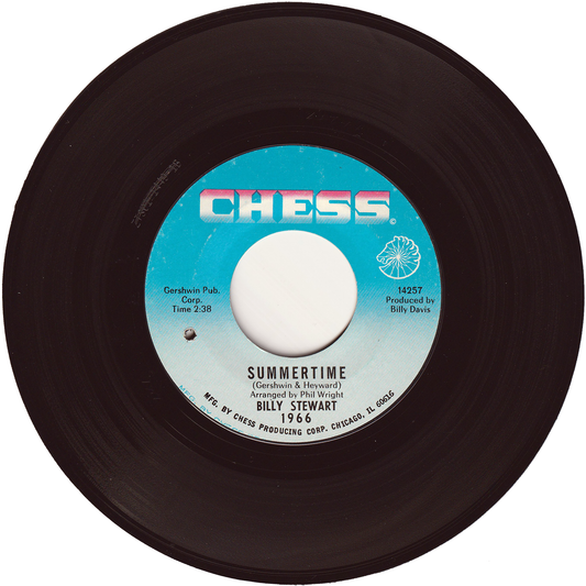Billy Stewart - Summertime / To Love To Love [Styrene Pressing]