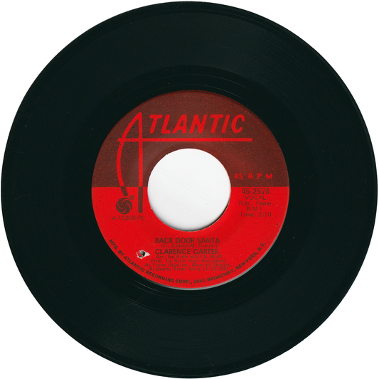 Clarence Carter - Back Door Santa / That Old Time Feeling [Plastic Products Pressing]