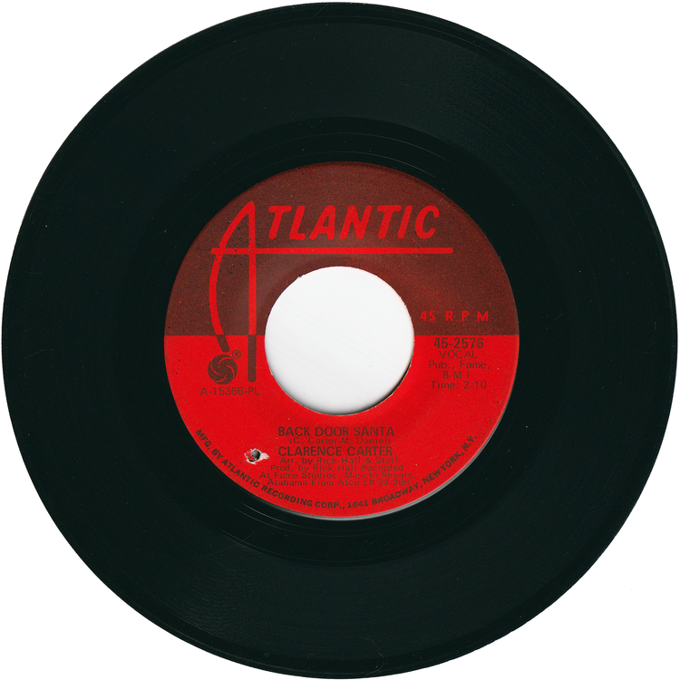 Clarence Carter - Back Door Santa / That Old Time Feeling [Plastic Products Pressing]