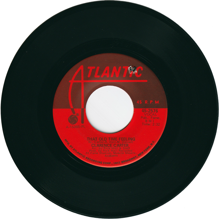 Clarence Carter - Back Door Santa / That Old Time Feeling [Plastic Products Pressing]