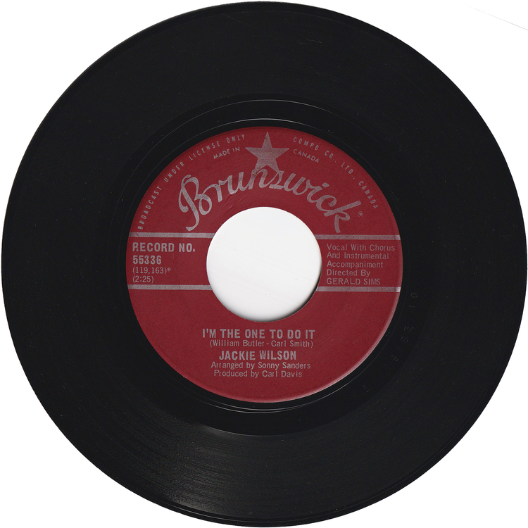 Jackie Wilson - Higher & Higher / I'm The One To Do It [Canada]