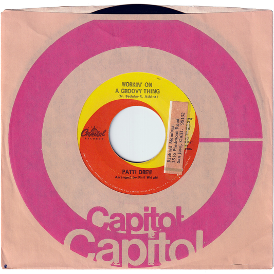 Patti Drew - Workin' On A Groovy Thing / Without Doubt