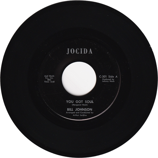 Bill Johnson - You Got Soul / It Ain't Never Gonna Die