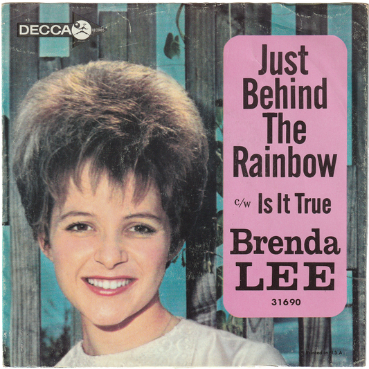 Brenda Lee - Is It True / Just Behind The Rainbow [Canada, w/PS]