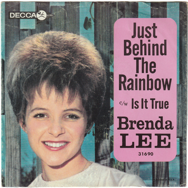 Brenda Lee - Is It True / Just Behind The Rainbow [Canada, w/PS]