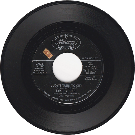 Lesley Gore - Judy's Turn To Cry / Just Let Me Cry