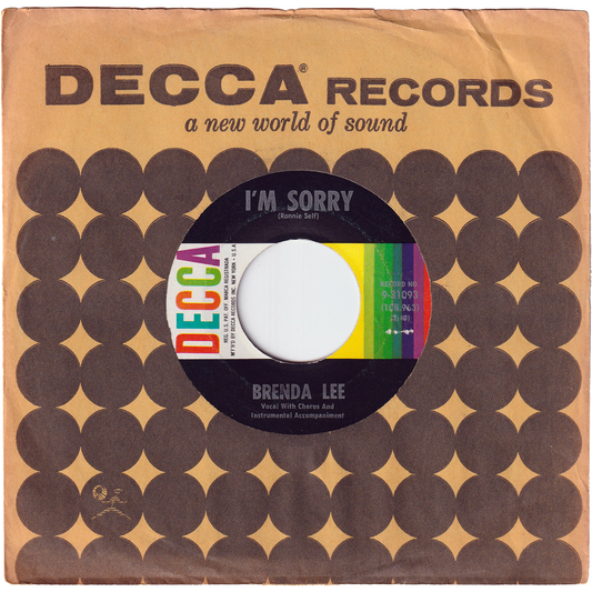 Brenda Lee - I'm Sorry / That's All You Gotta Do