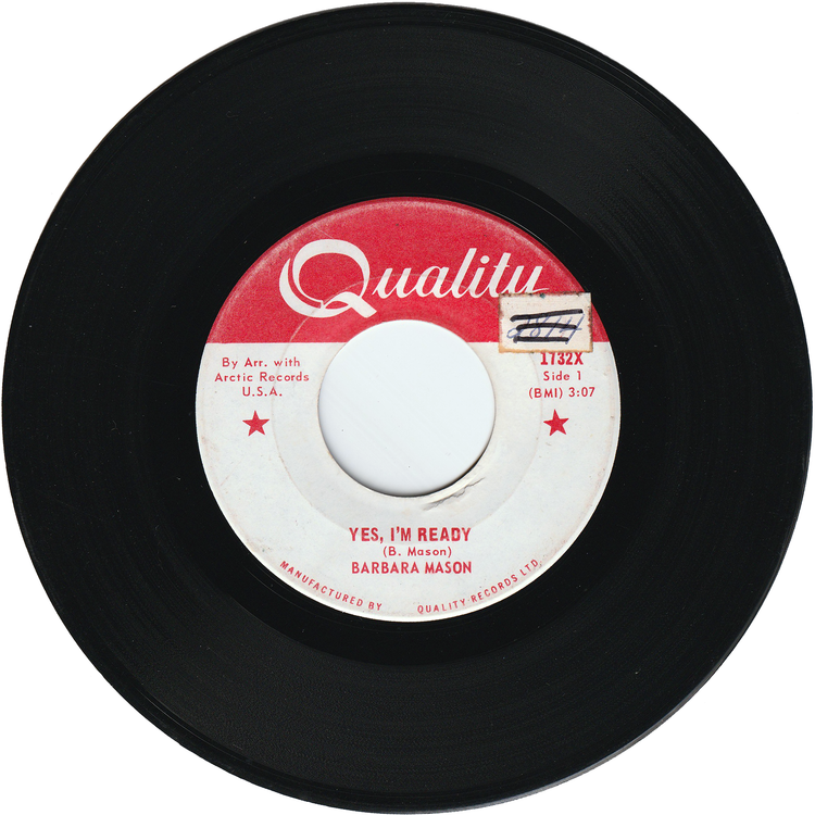 Barbara Mason - Yes, I'm Ready / Keep Him [Canada]