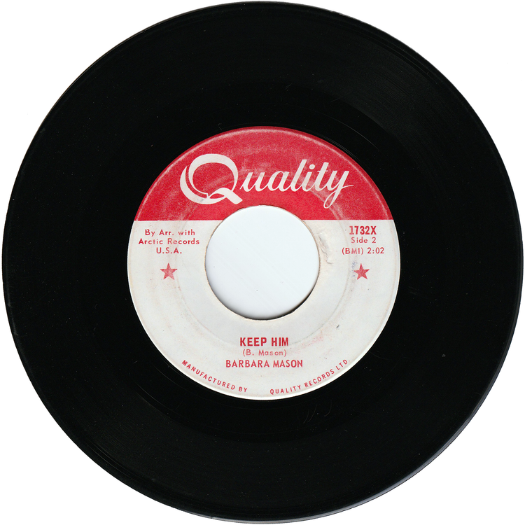 Barbara Mason - Yes, I'm Ready / Keep Him [Canada]