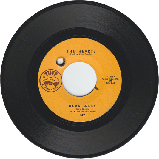 The Hearts - Dear Abby / Instrumental Background To Dear Abby