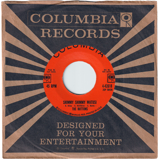 The Buttons - Shimmy Shimmy Watusi / Pretty Li'l Lovelights