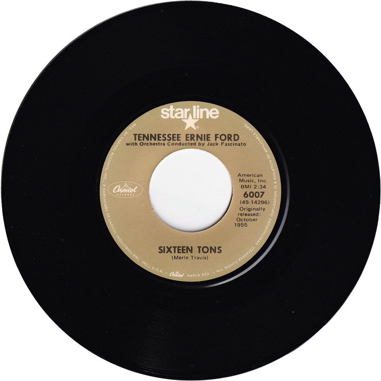 "Tennessee" Ernie Ford - Sixteen Tons / Mule Train [Re-Issue]