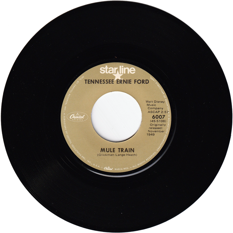"Tennessee" Ernie Ford - Sixteen Tons / Mule Train [Re-Issue]