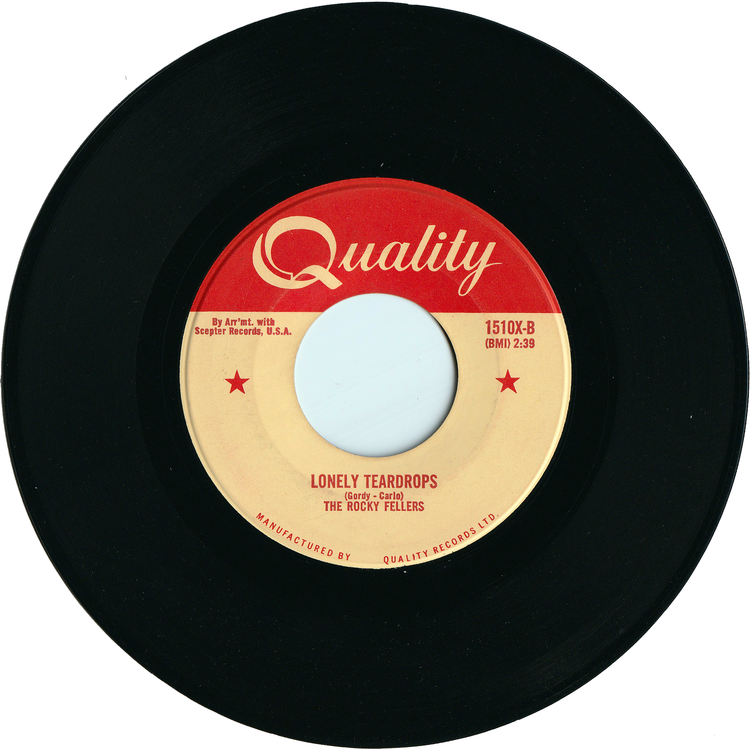 The Rocky Fellers - Killer Joe / Lonely Teardrops [Canada, AS-IS]