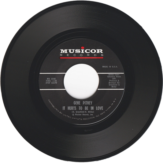 Gene Pitney - It Hurts To Be In Love / Hawaii
