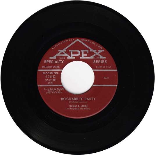Hugo & Luigi - Rockabilly Party / Shenandoah Rose [Canada]