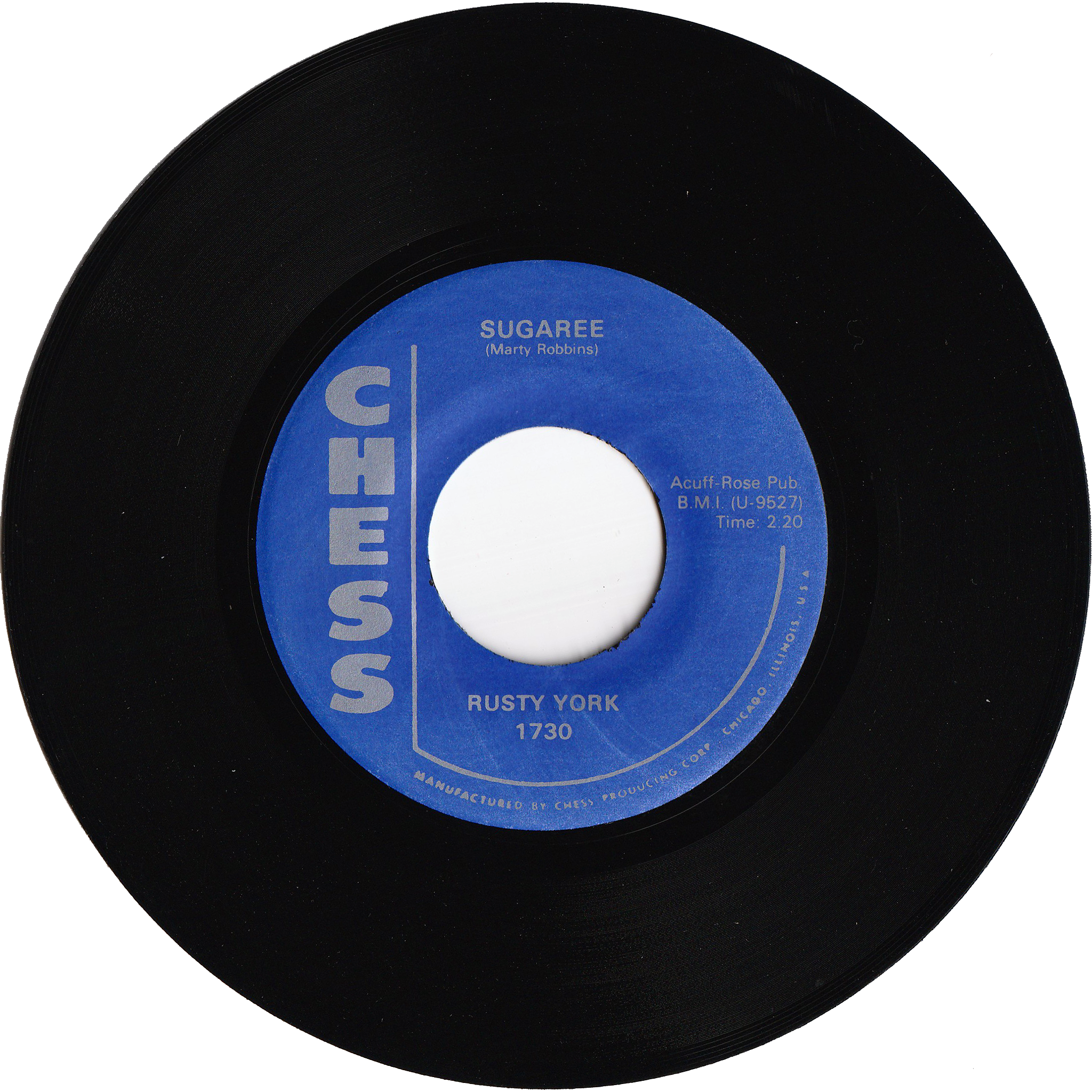 Rusty York - Sugaree / Red Rooster – NIGHT BEAT RECORDS
