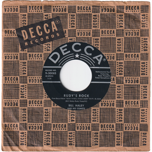 Bill Haley & his Comets - Rudy's Rock / Blue Comet Blues