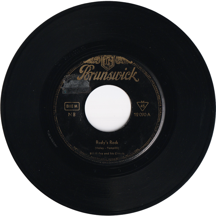 Bill Haley & his Comets - Rudy's Rock / Blue Comet Blues [Germany]