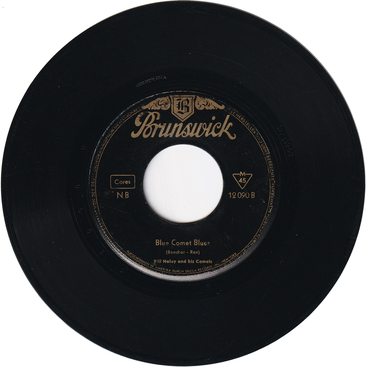 Bill Haley & his Comets - Rudy's Rock / Blue Comet Blues [Germany]