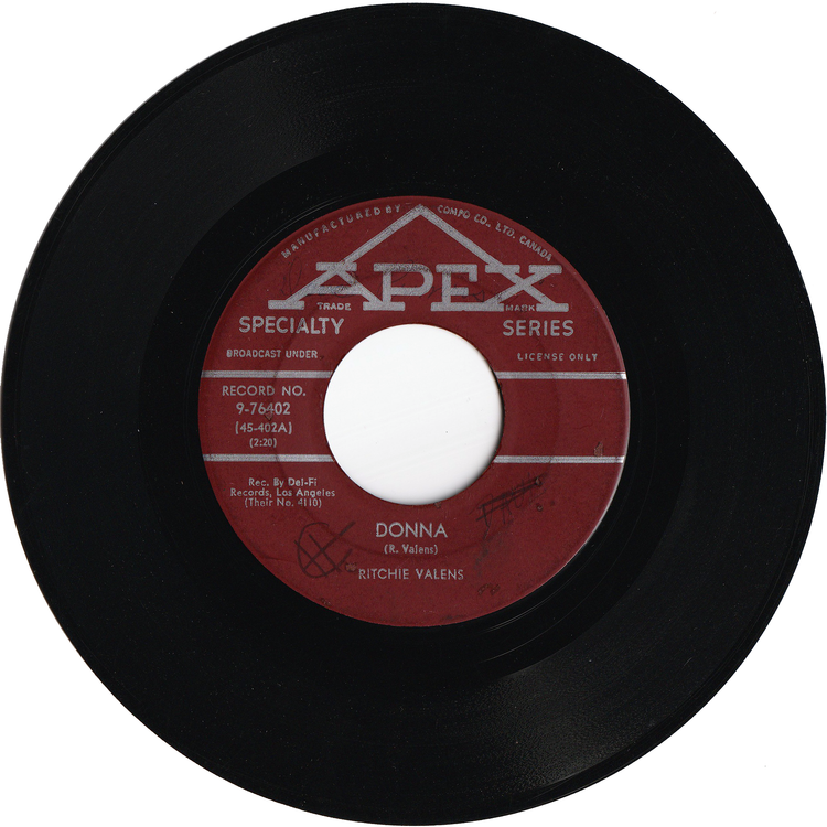 Ritchie Valens - La Bamba / Donna [Canada]